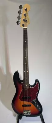 Fender - American Standard Jazz Bass - Rosewood Neck in 3 Tone Sunburst